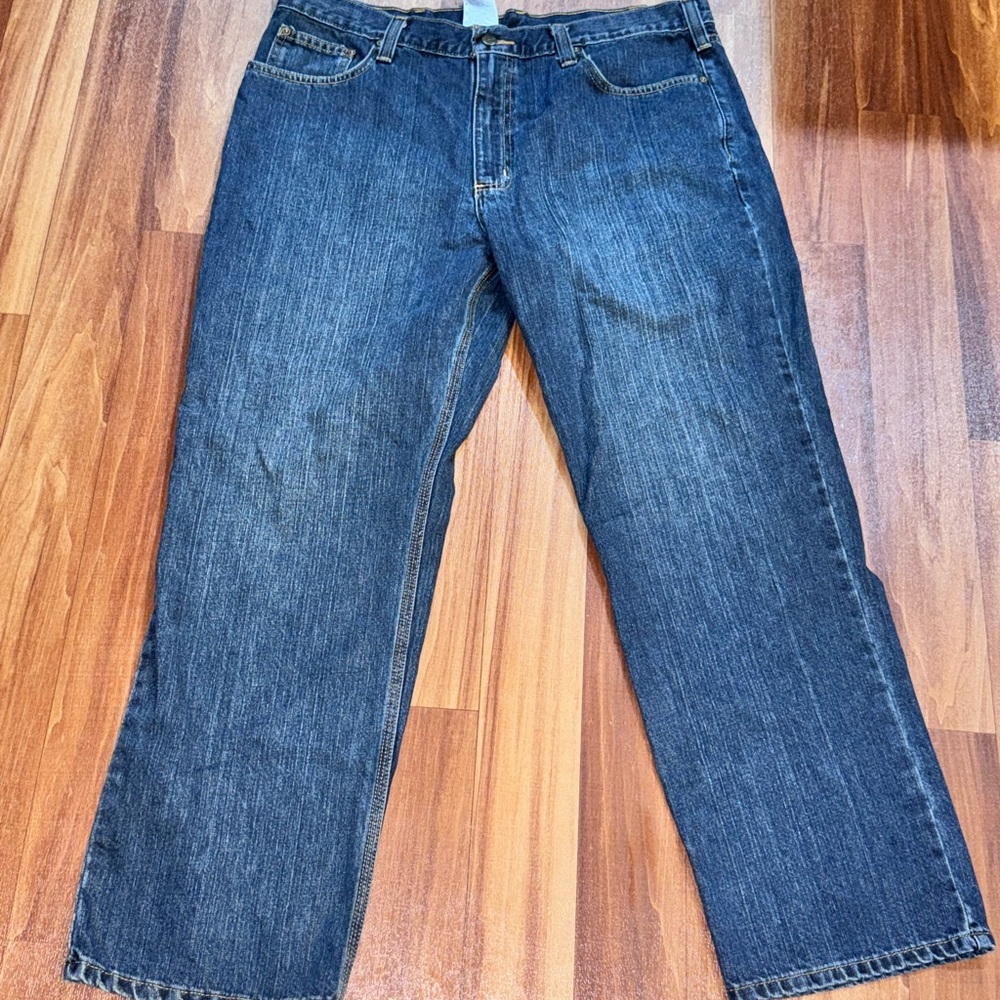 Carhartt Men's Relaxed Fit Blue Jeans